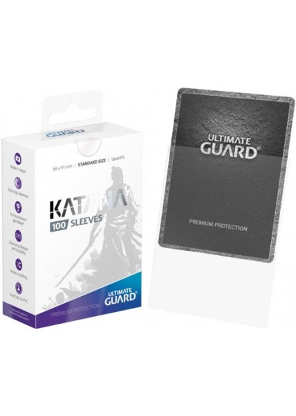 Ultimate Guard Katana Sleeves: Clear (100)